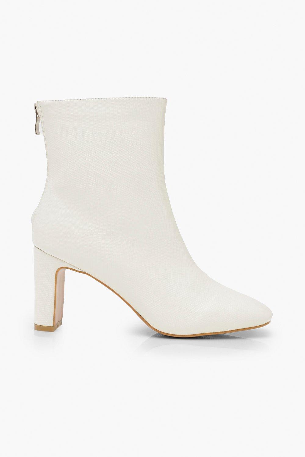 Witte hak schoenen hot sale