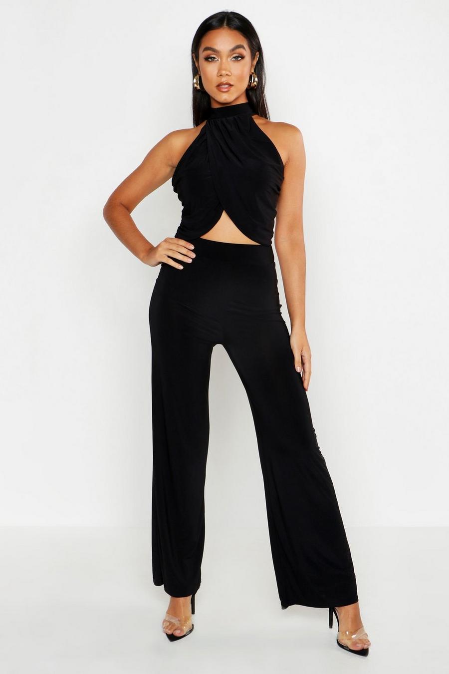 Wrap Top Wide Leg Co-ord image number 1