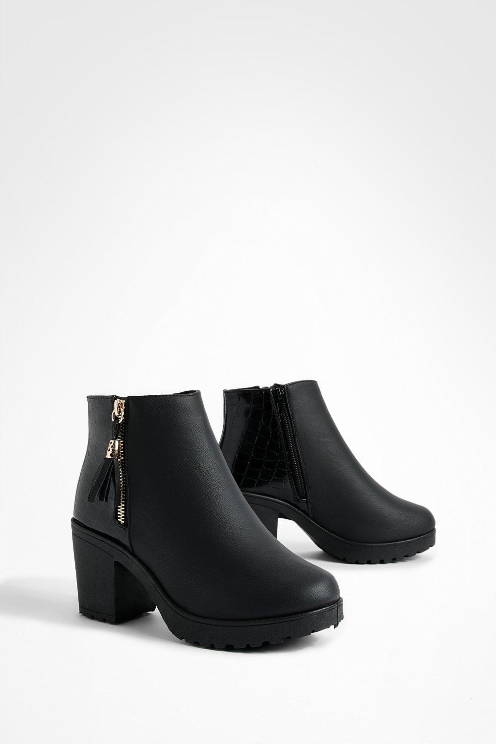 bottines plateforme compensées