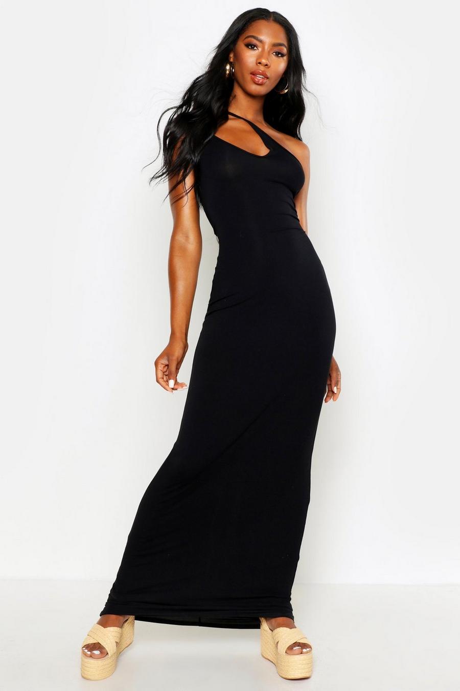 One Shoulder Strappy Cami Maxi Dress image number 1