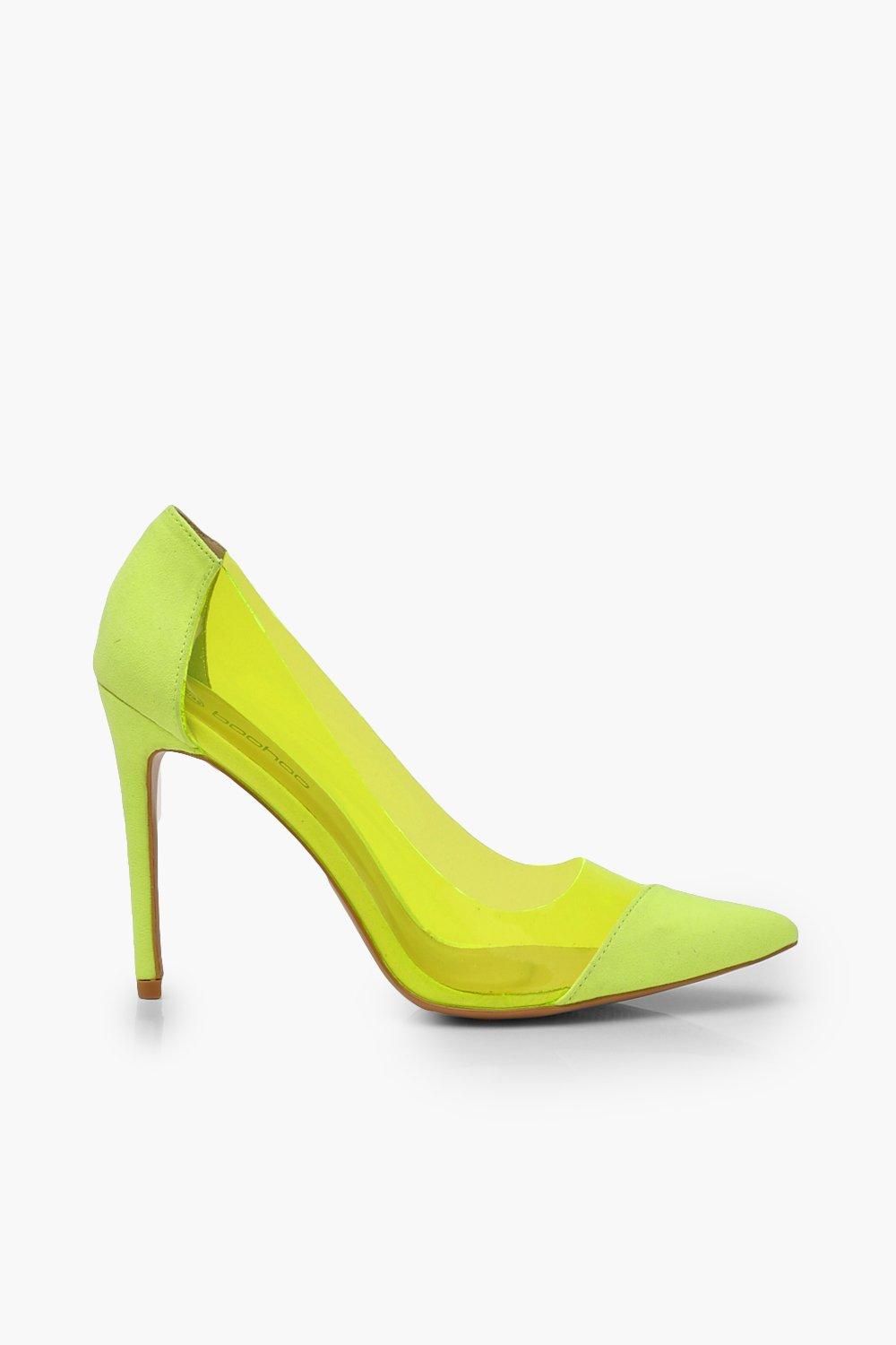 Escarpin jaune fluo hotsell