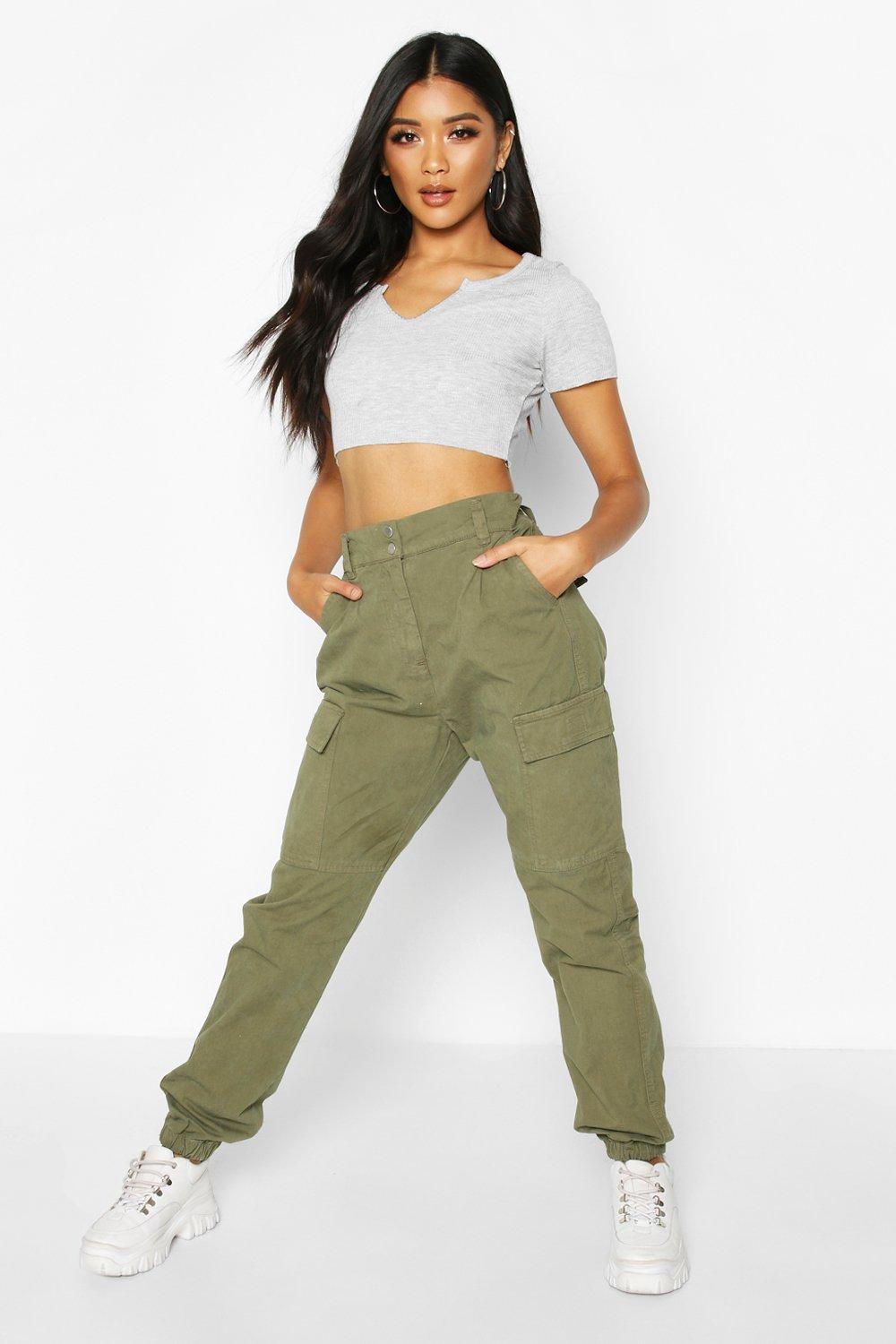 boohoo work pants