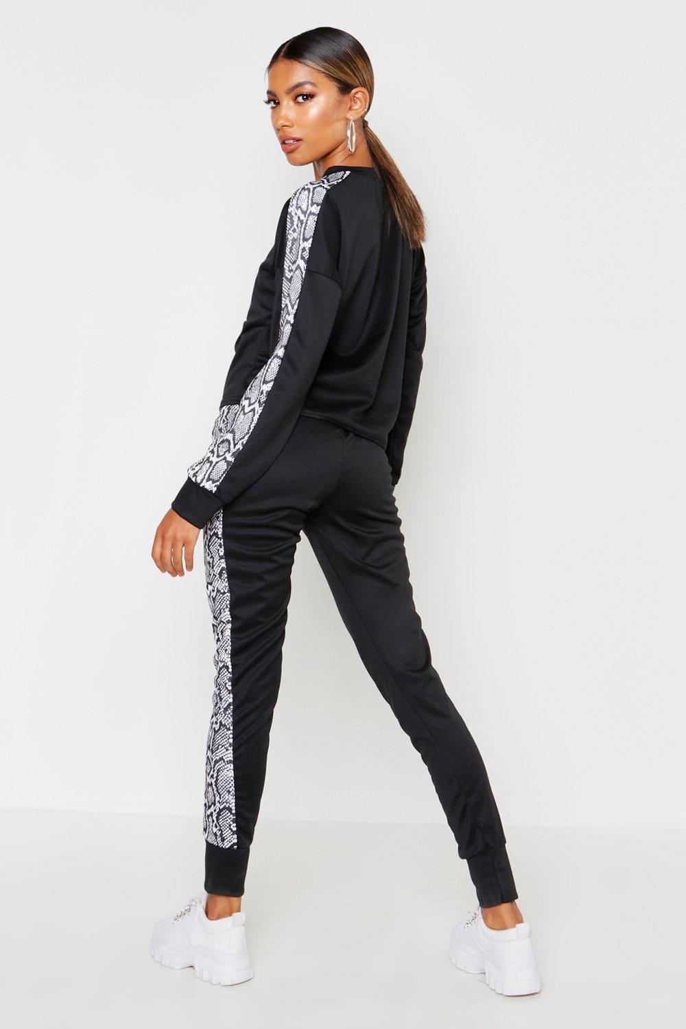 Snake print tracksuit online