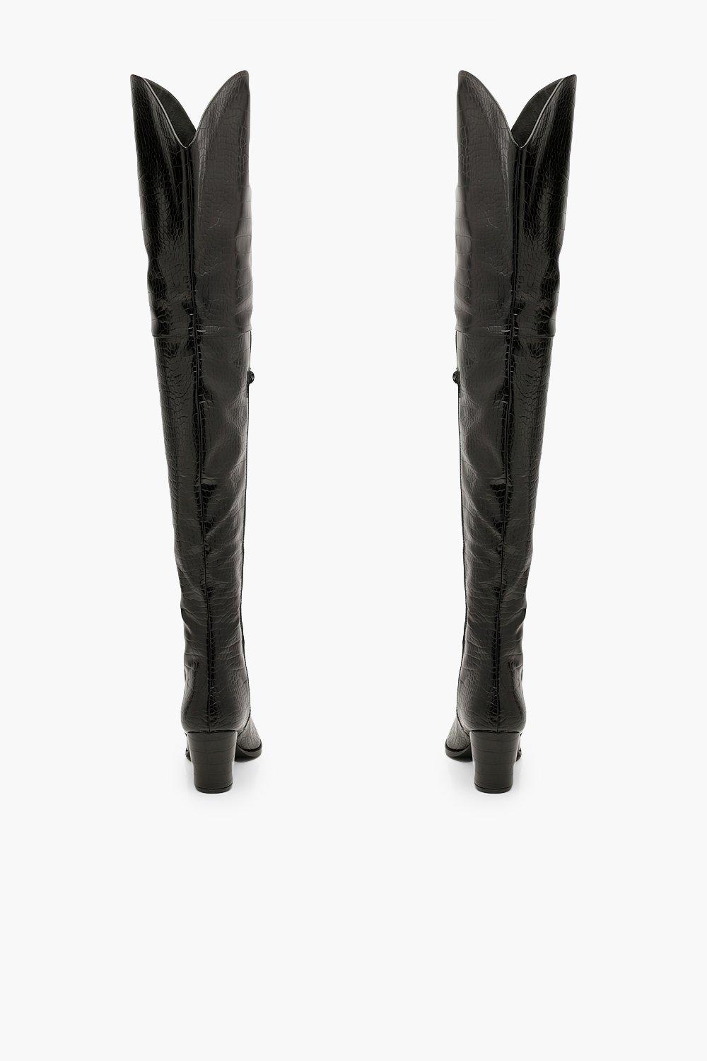 boohoo thigh boots