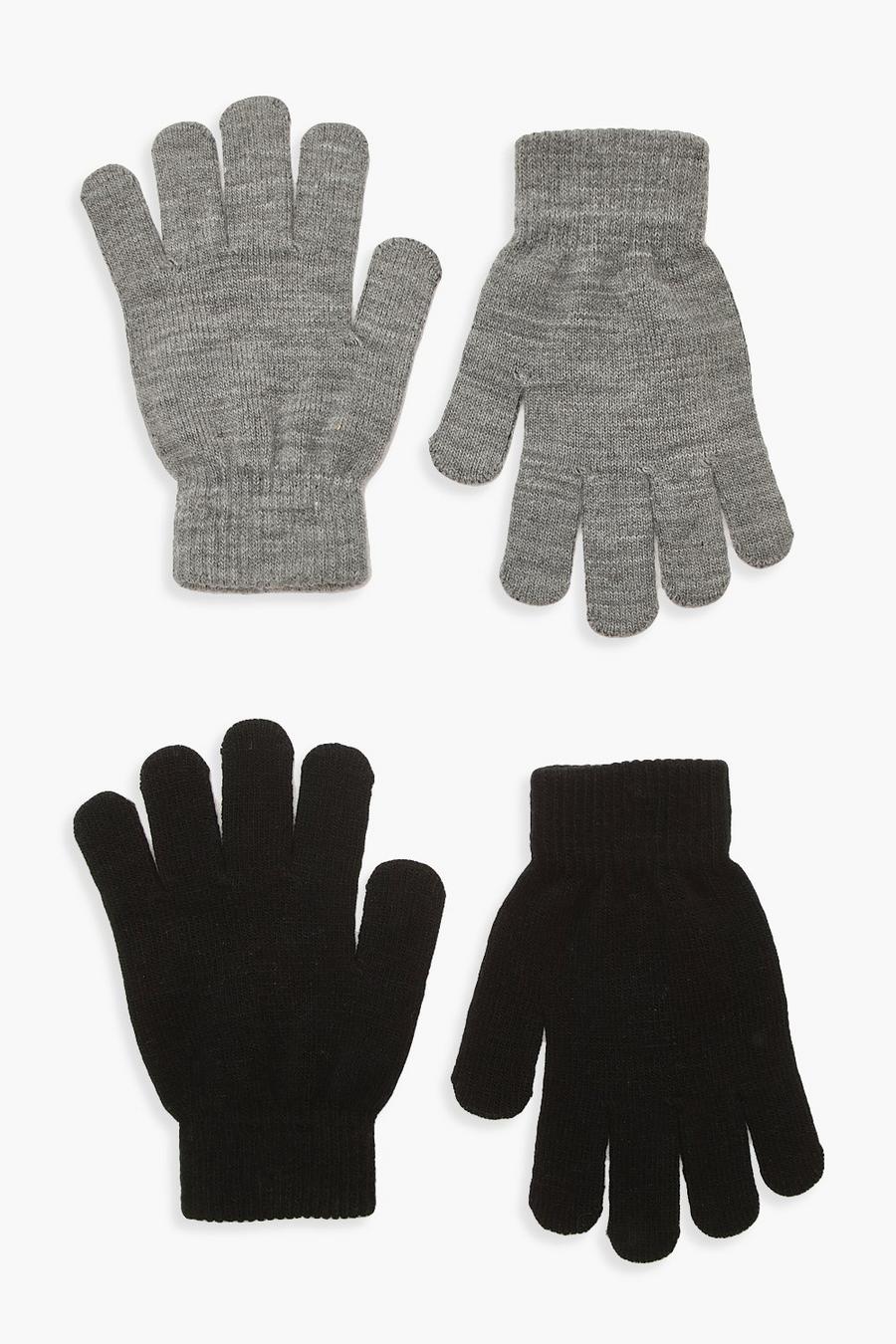 Grey 2 Pack Magic Gloves image number 1