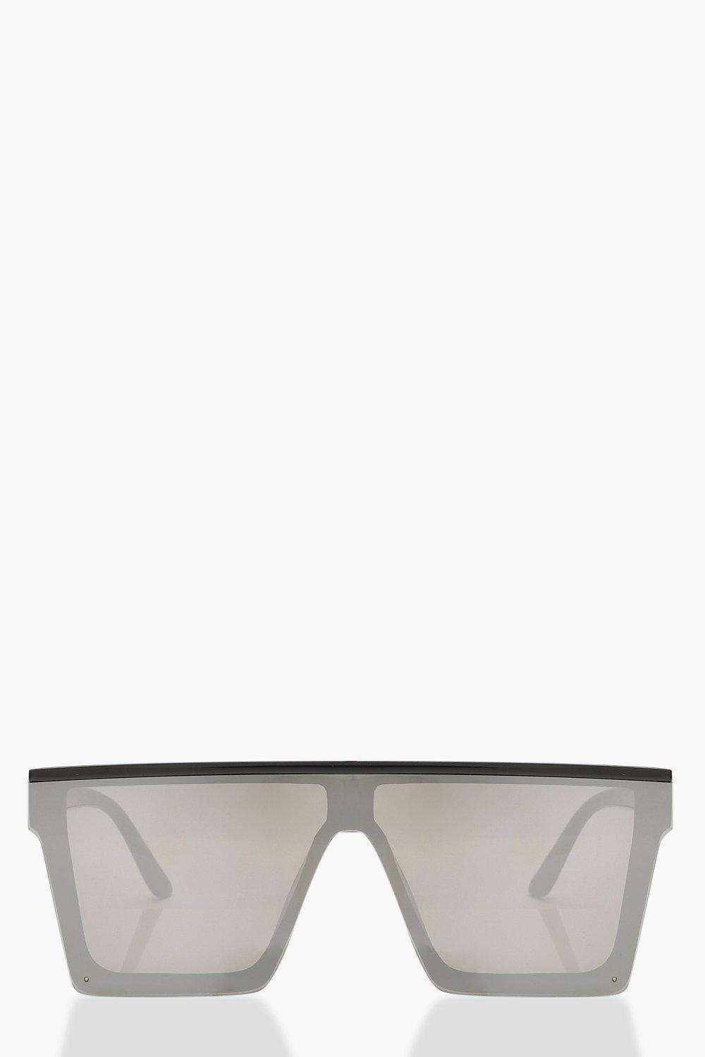 mirrored visor sunglasses