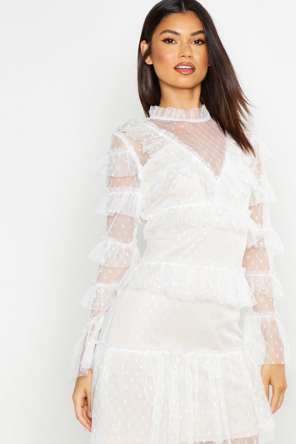 Mesh layered dress store