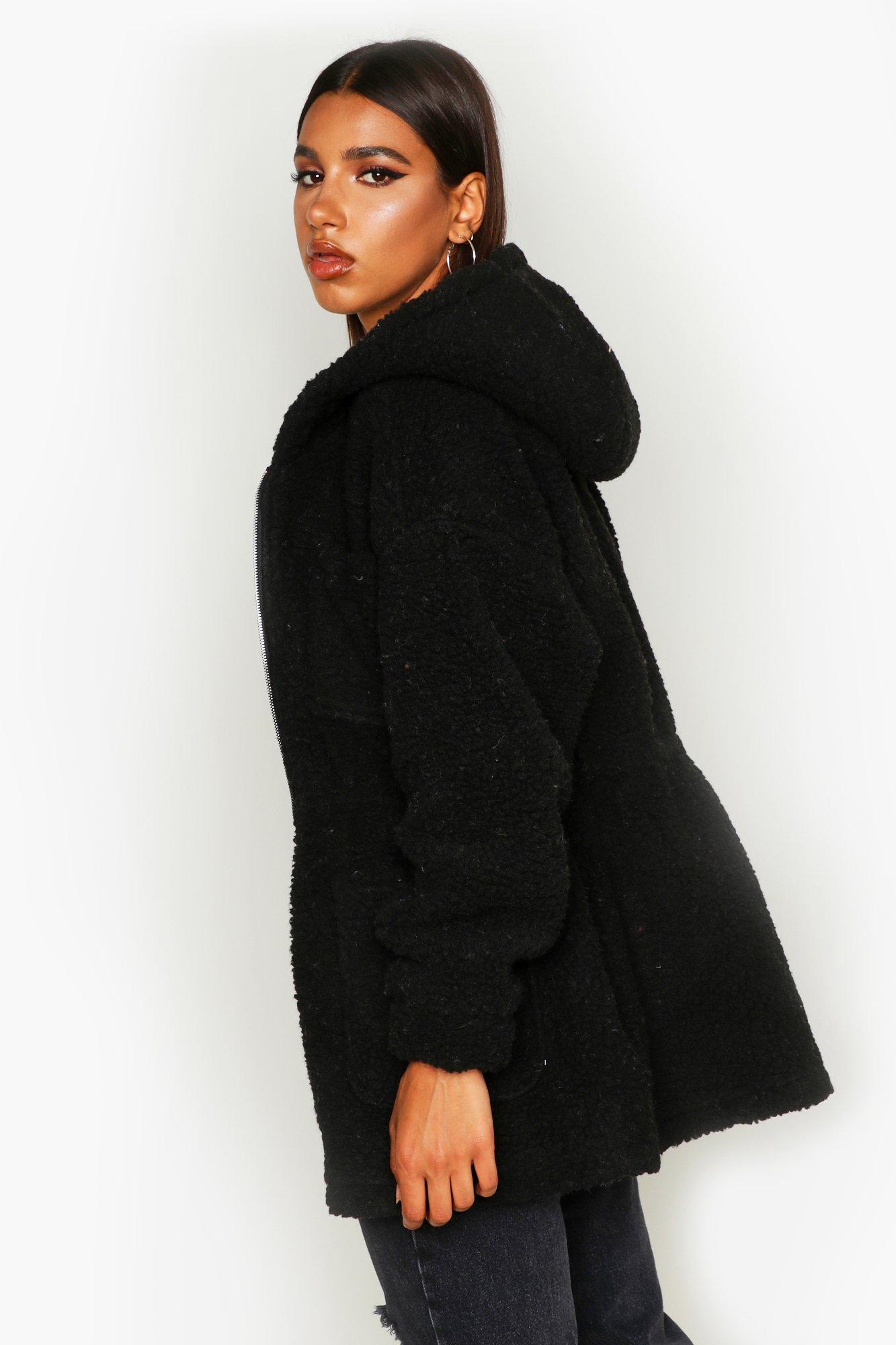 Faux shearling hotsell utility jacket