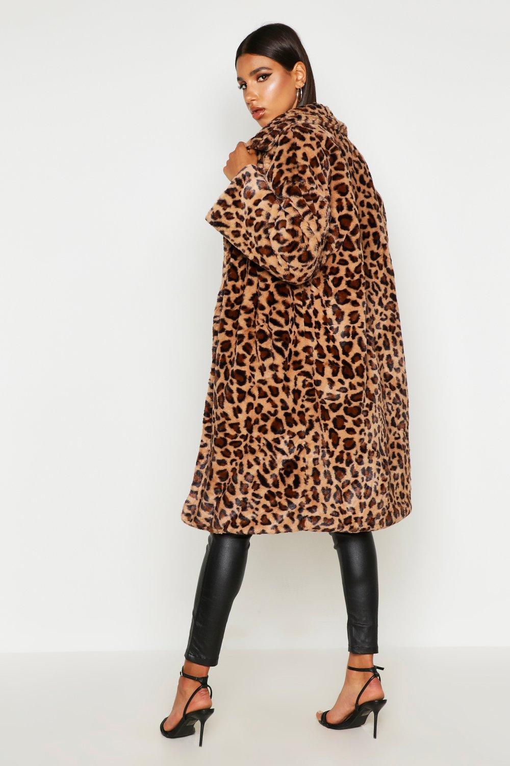 Boohoo leopard outlet print jacket