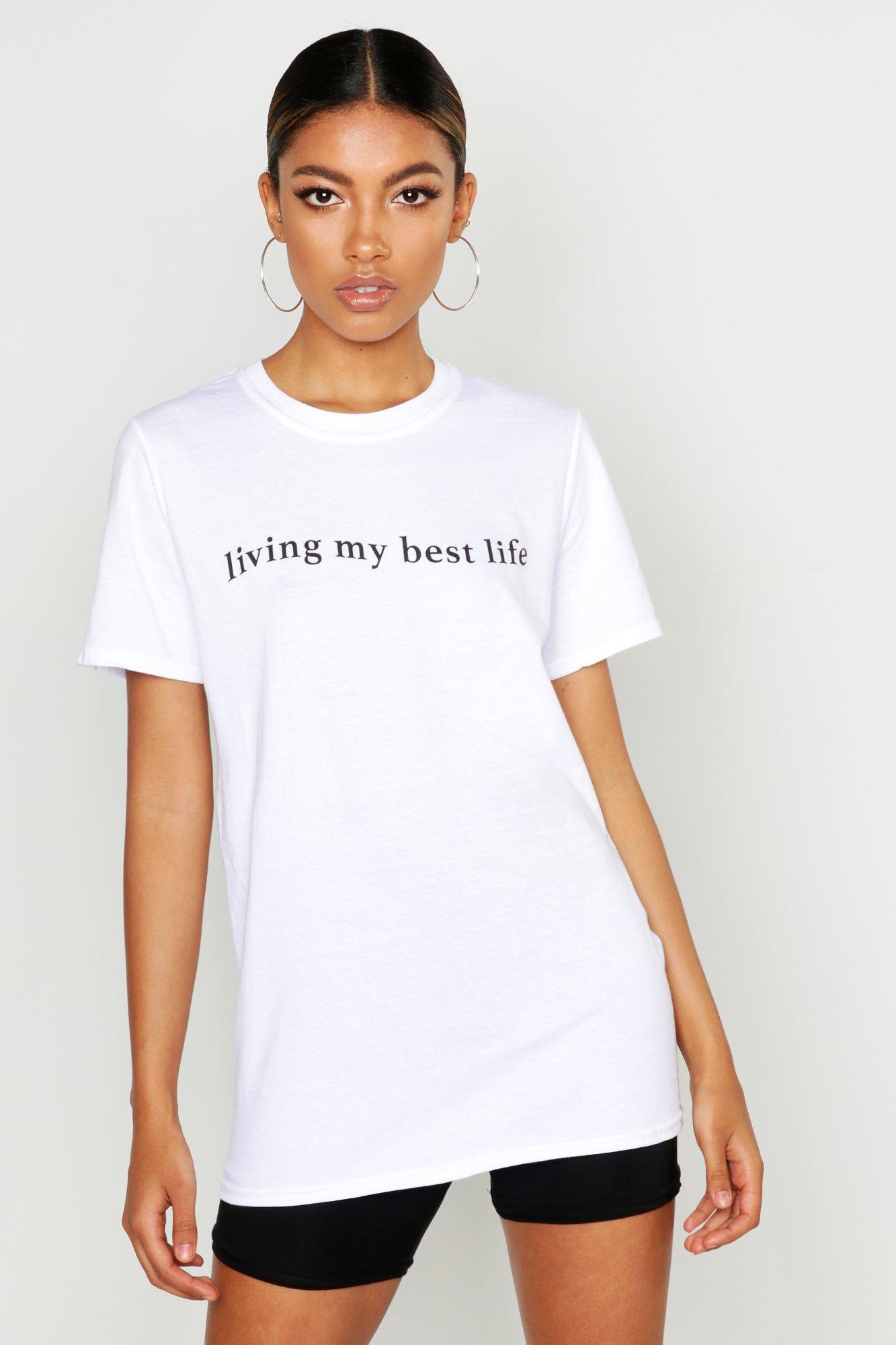 living my best life t shirt