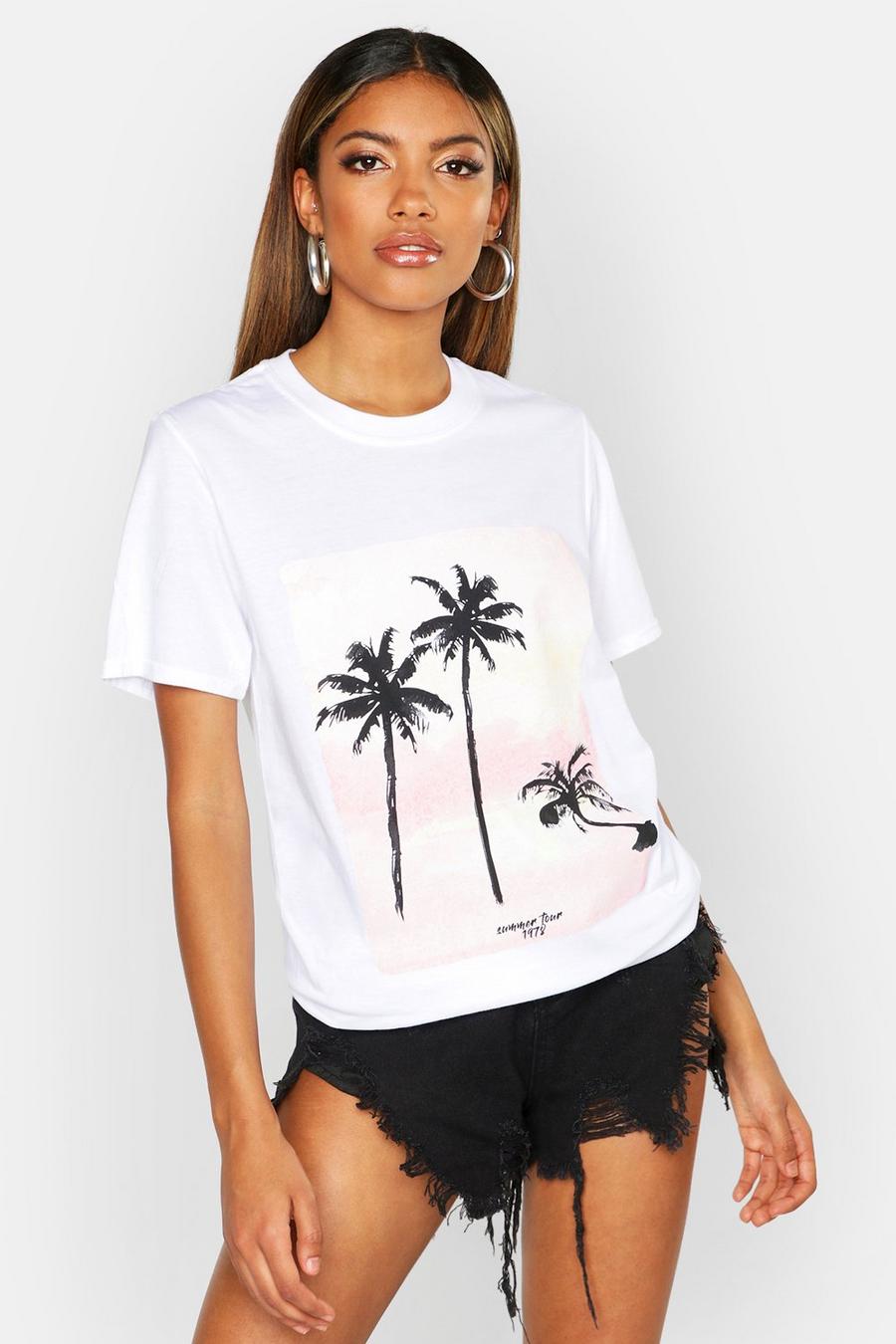 Palm Print T-Shirt image number 1