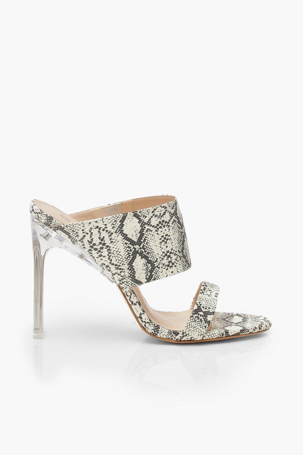 boohoo reflective heels