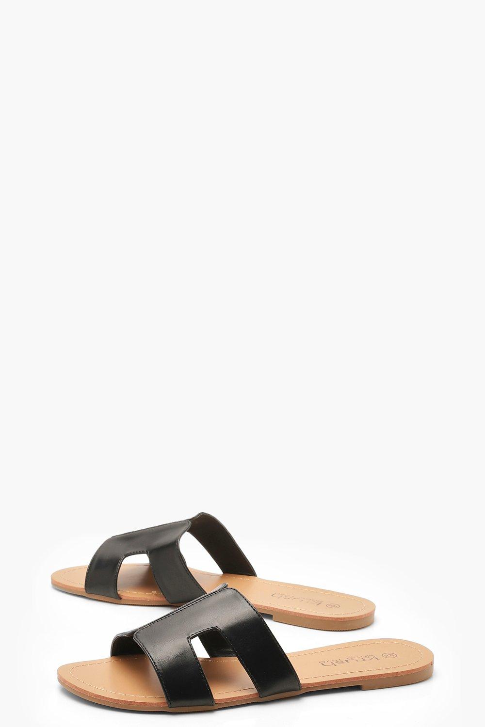 wide fit mens sliders