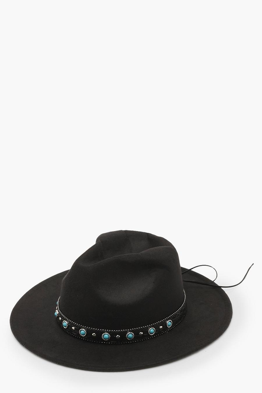 Fedora Hat with Gems image number 1