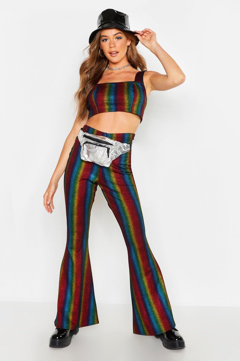 Metallic Rainbow Flares