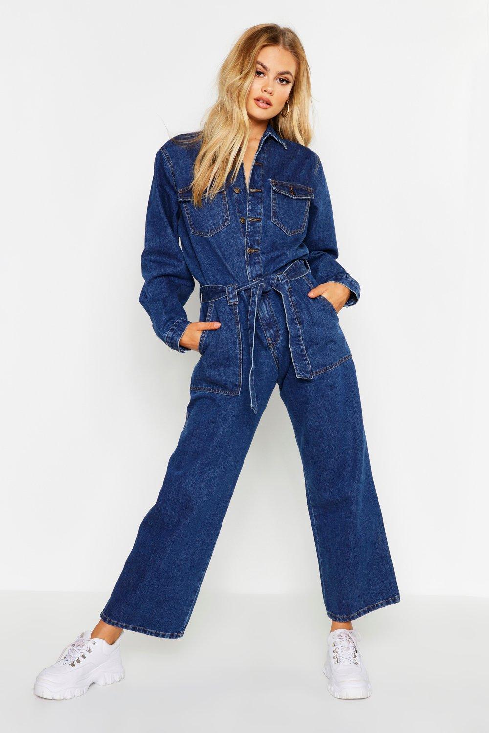 boohoo blue jeans