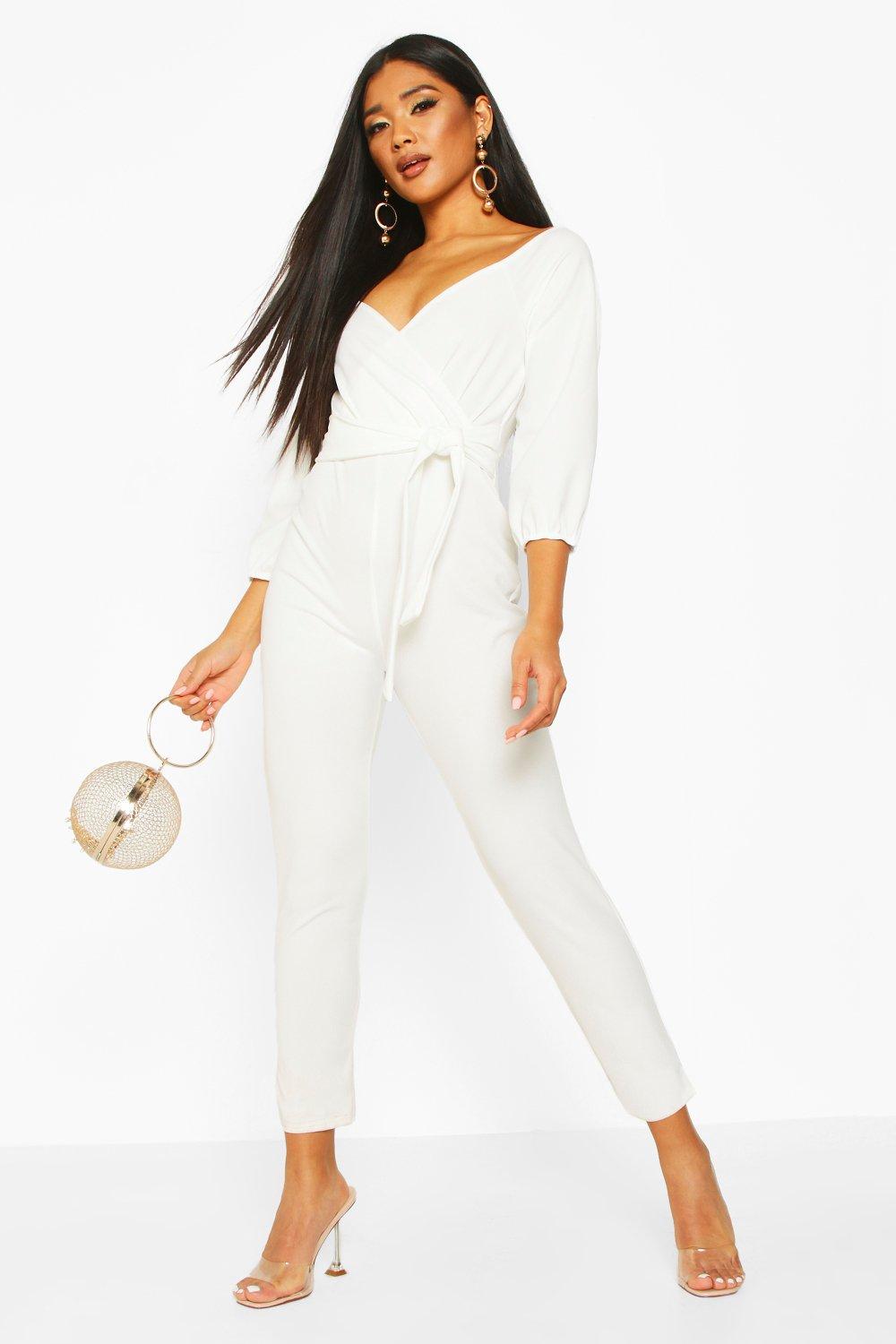 tapered leg jumpsuit ladies