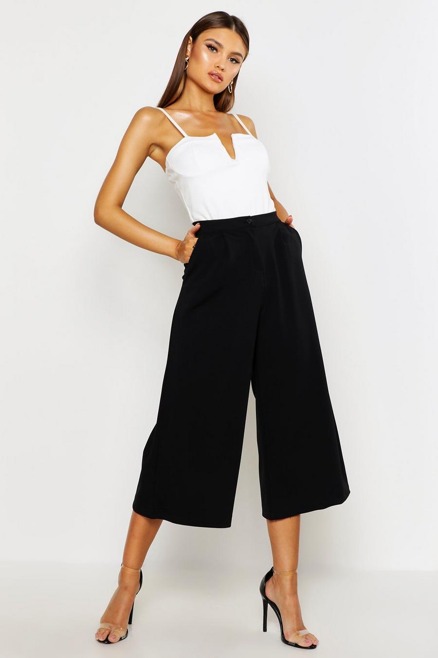 Tailored Wide Leg Culotte image number 1