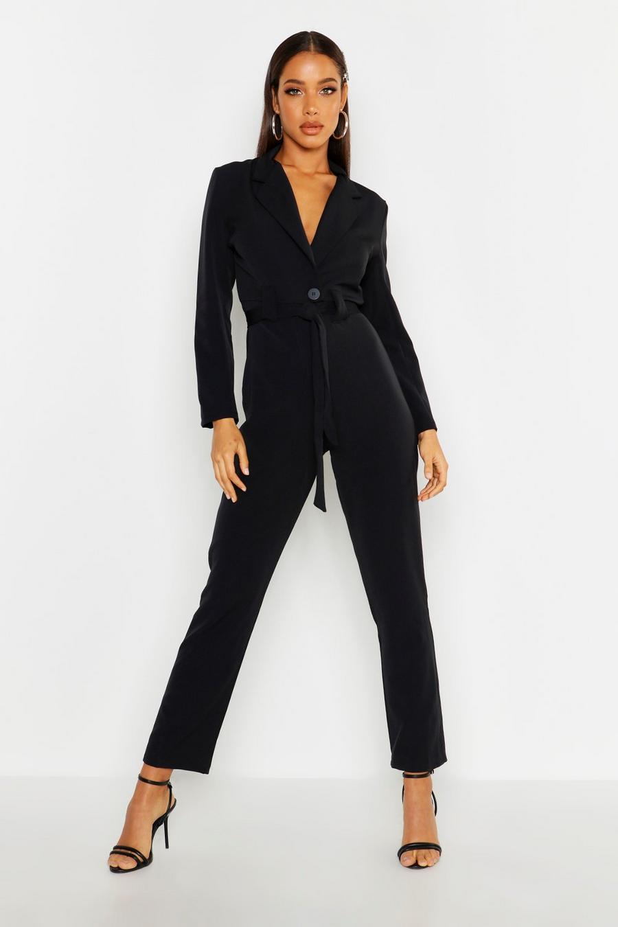 Tailored Belted Jumpsuit image number 1