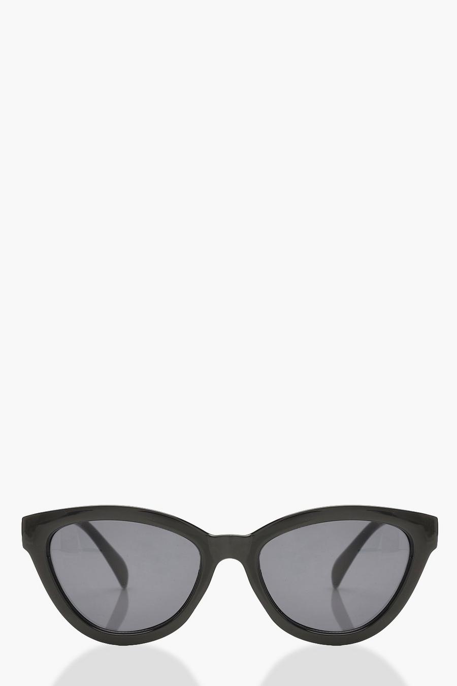 Oversized Sonnenbrille mit breiter Fassung und Tasche image number 1