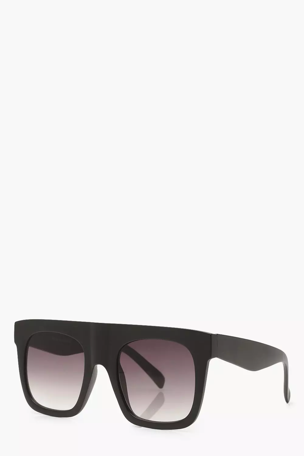 Matte black flat store top sunglasses