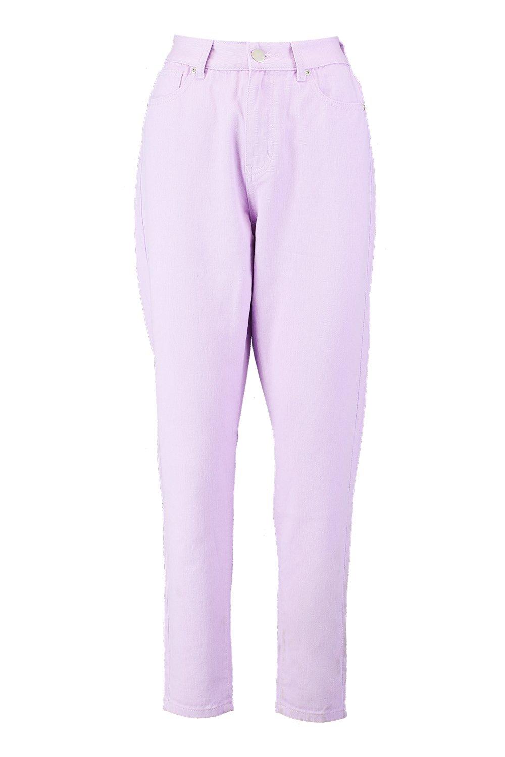 lilac mom jeans