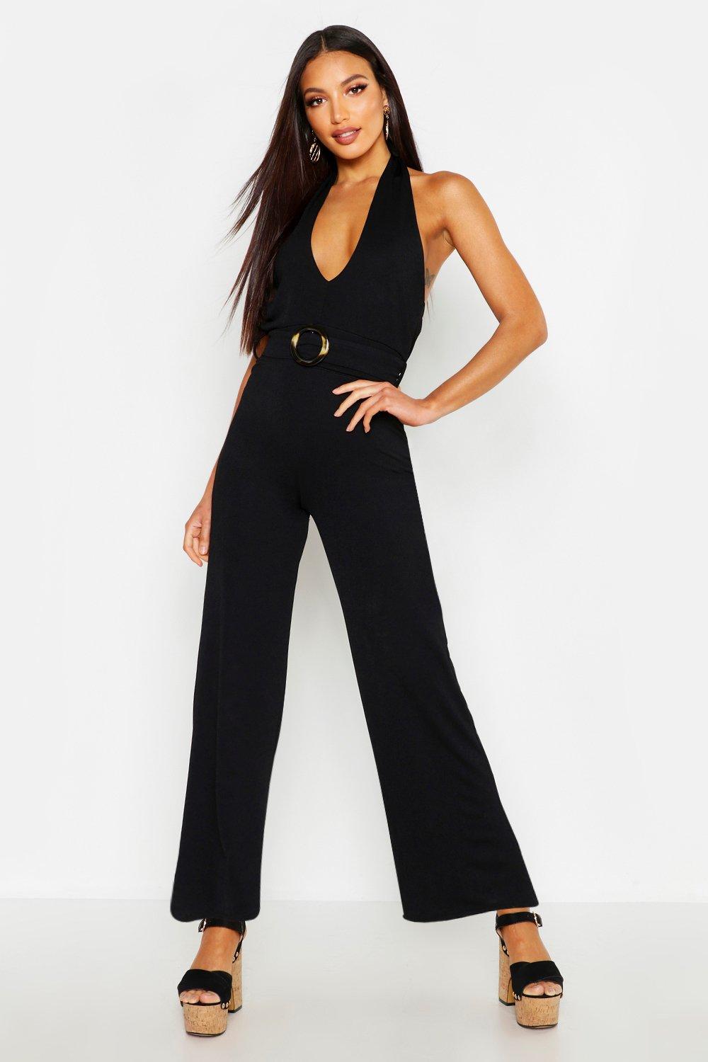 boohoo halter neck