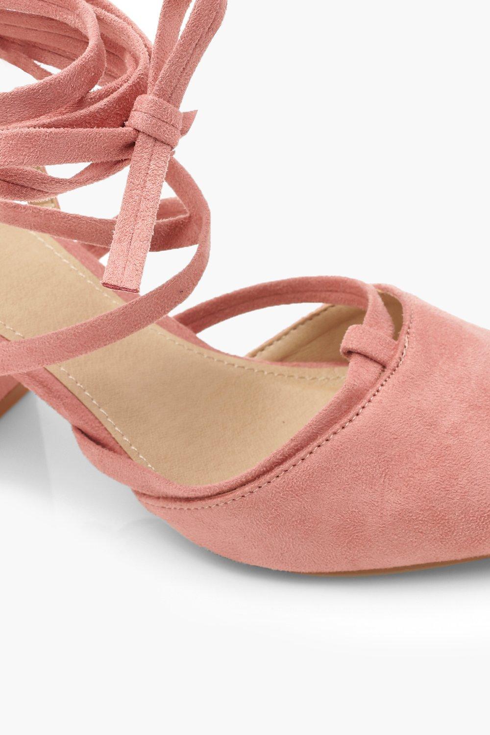 blush pink pointed toe heels