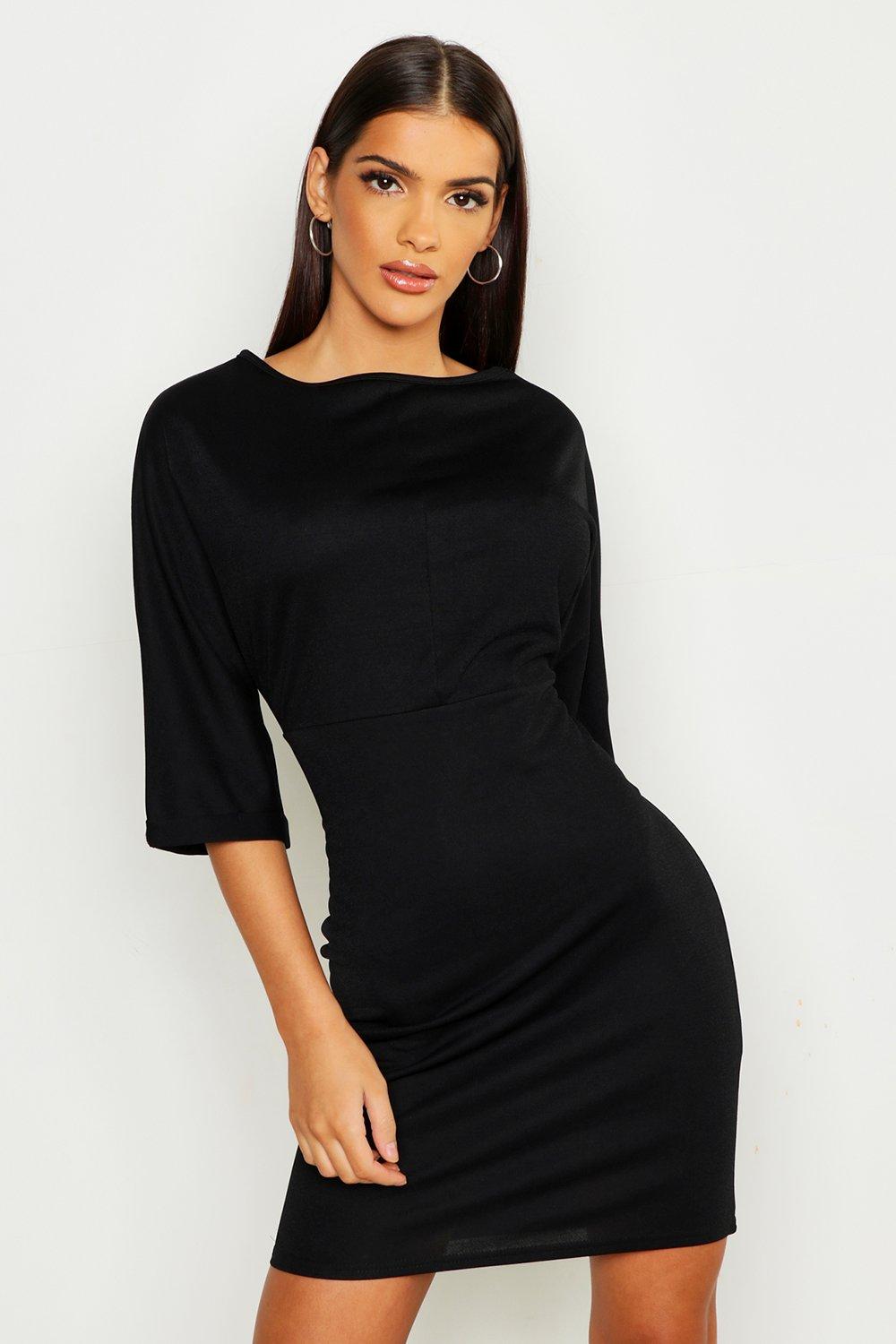 batwing dress boohoo