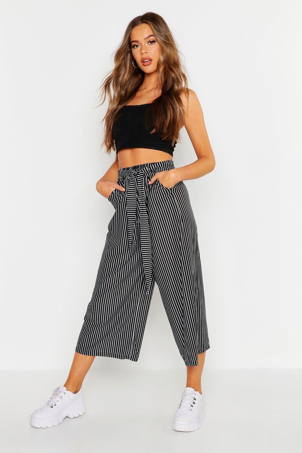 Jupe culotte rayée sale