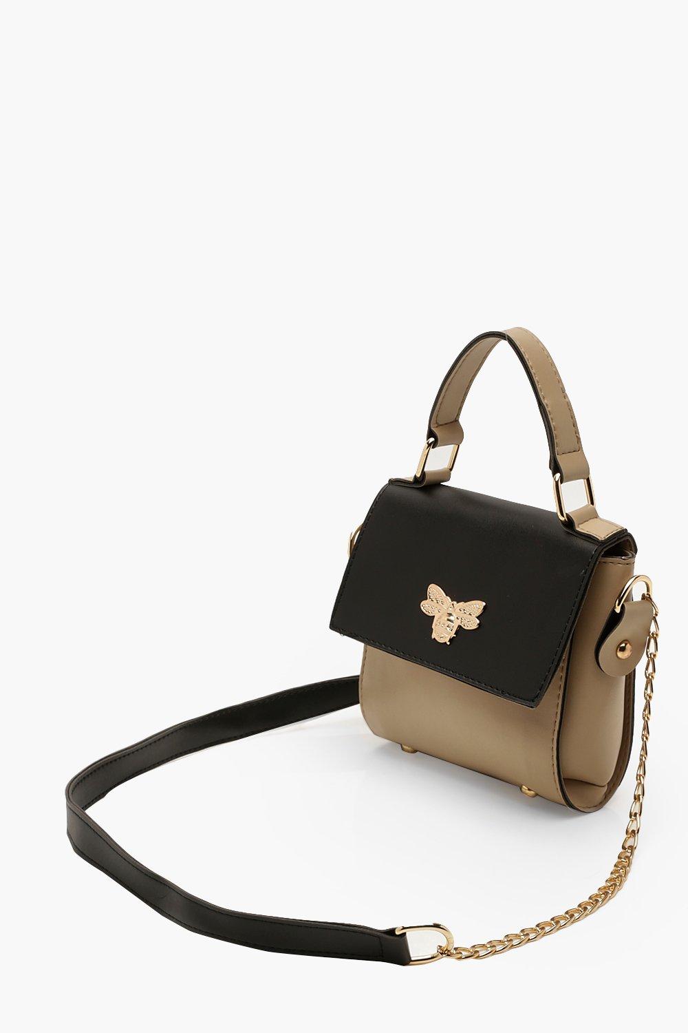 Metal Bee Mini Grab Bag Cross Body