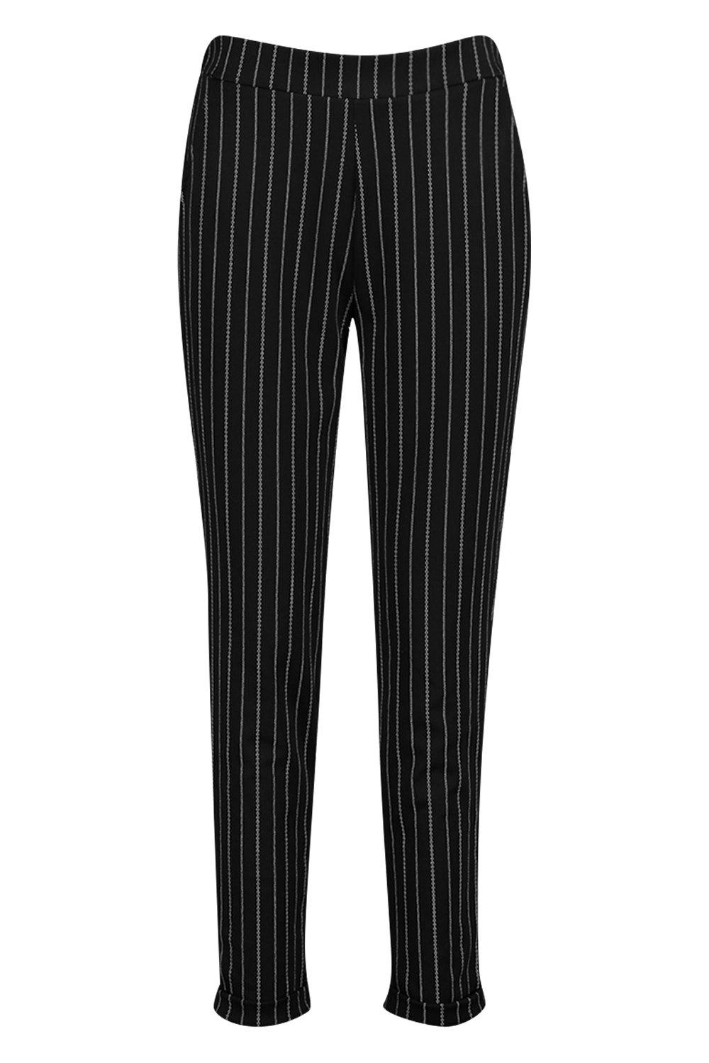 Boohoo sales pinstripe trousers