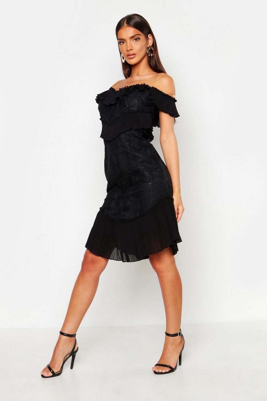 All Over Ruffle Midi Dress image number 1