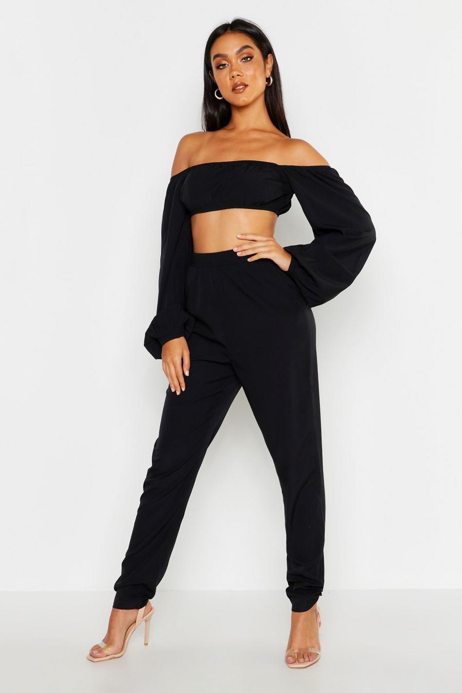 Bardot Volume Sleeve Top & Trouser Co-ord image number 1