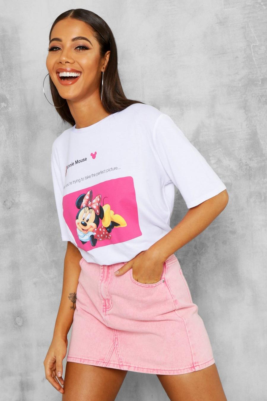 T-shirt con meme di Minnie della Disney image number 1