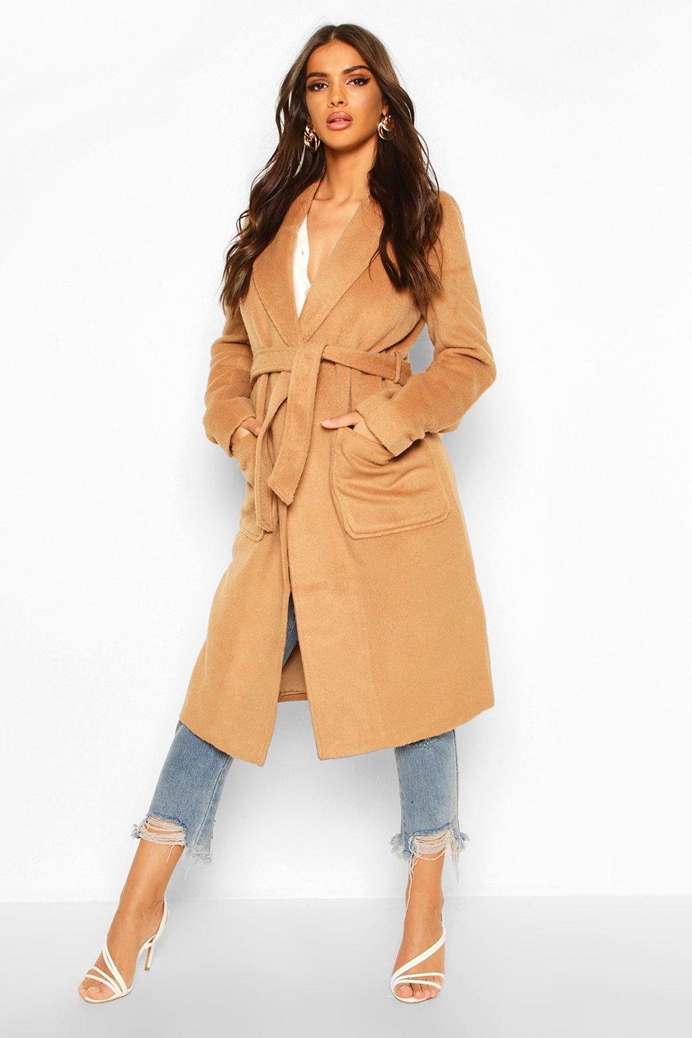 boohoo curve robe