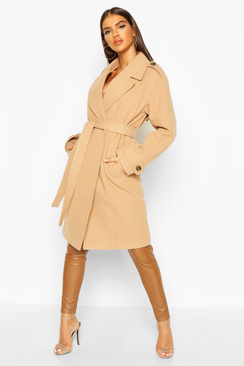 petite long wool winter coats