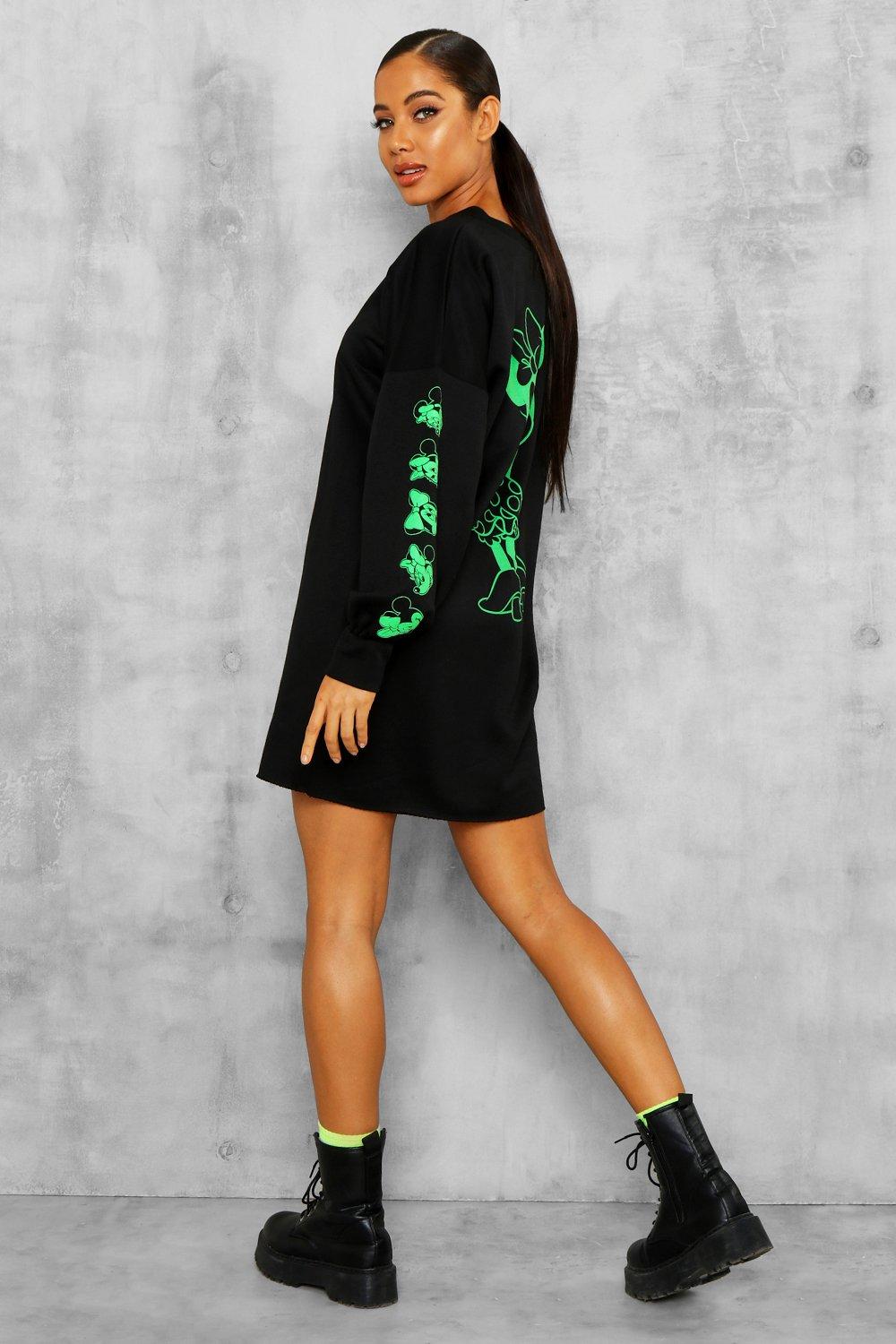 boohoo disney dress