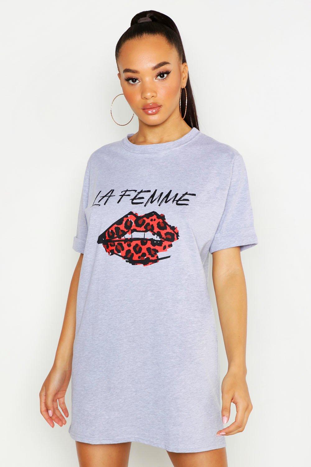 Boohoo t 2025 shirt femme