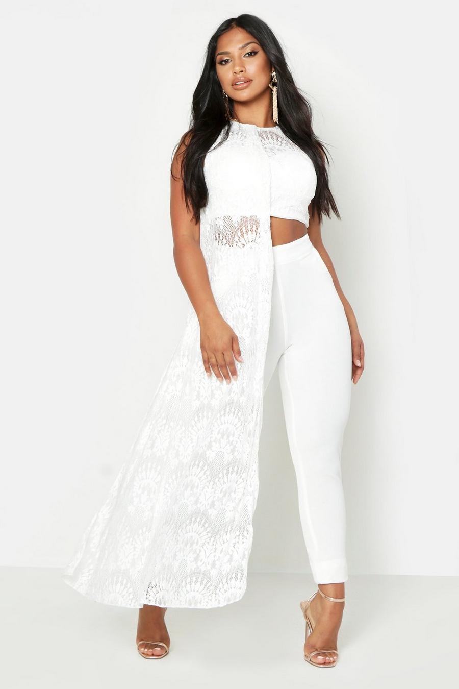White Lace Co-Ord image number 1