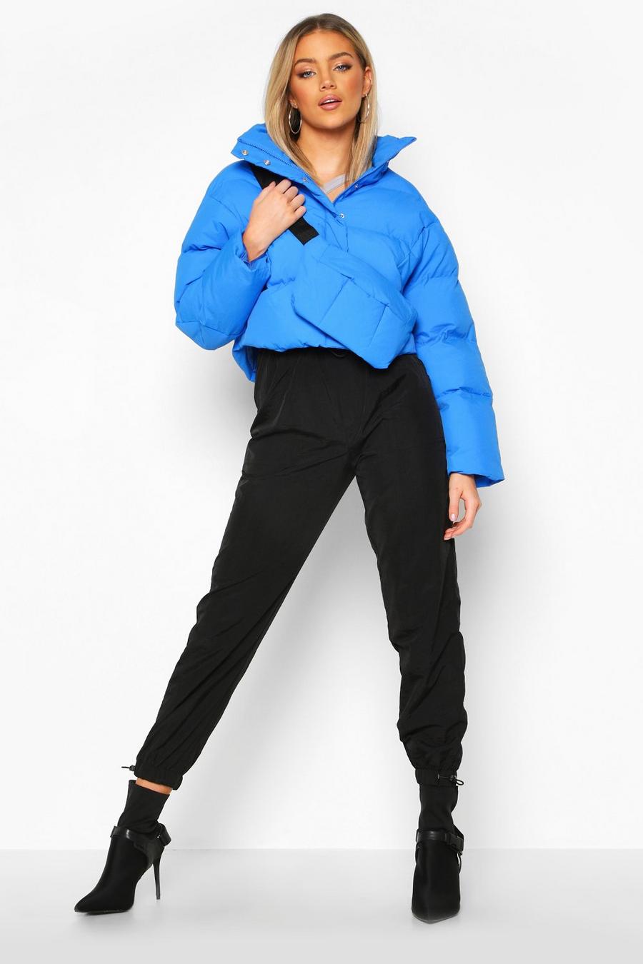 Puffer Jacke mit Trichterkragen und abnehmbarer Tasche image number 1