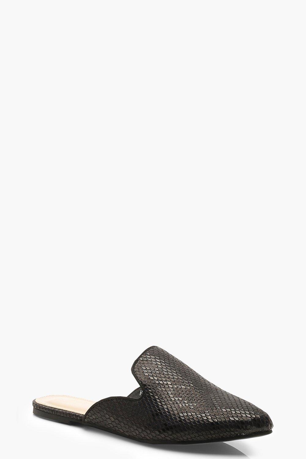 mules plates pointues