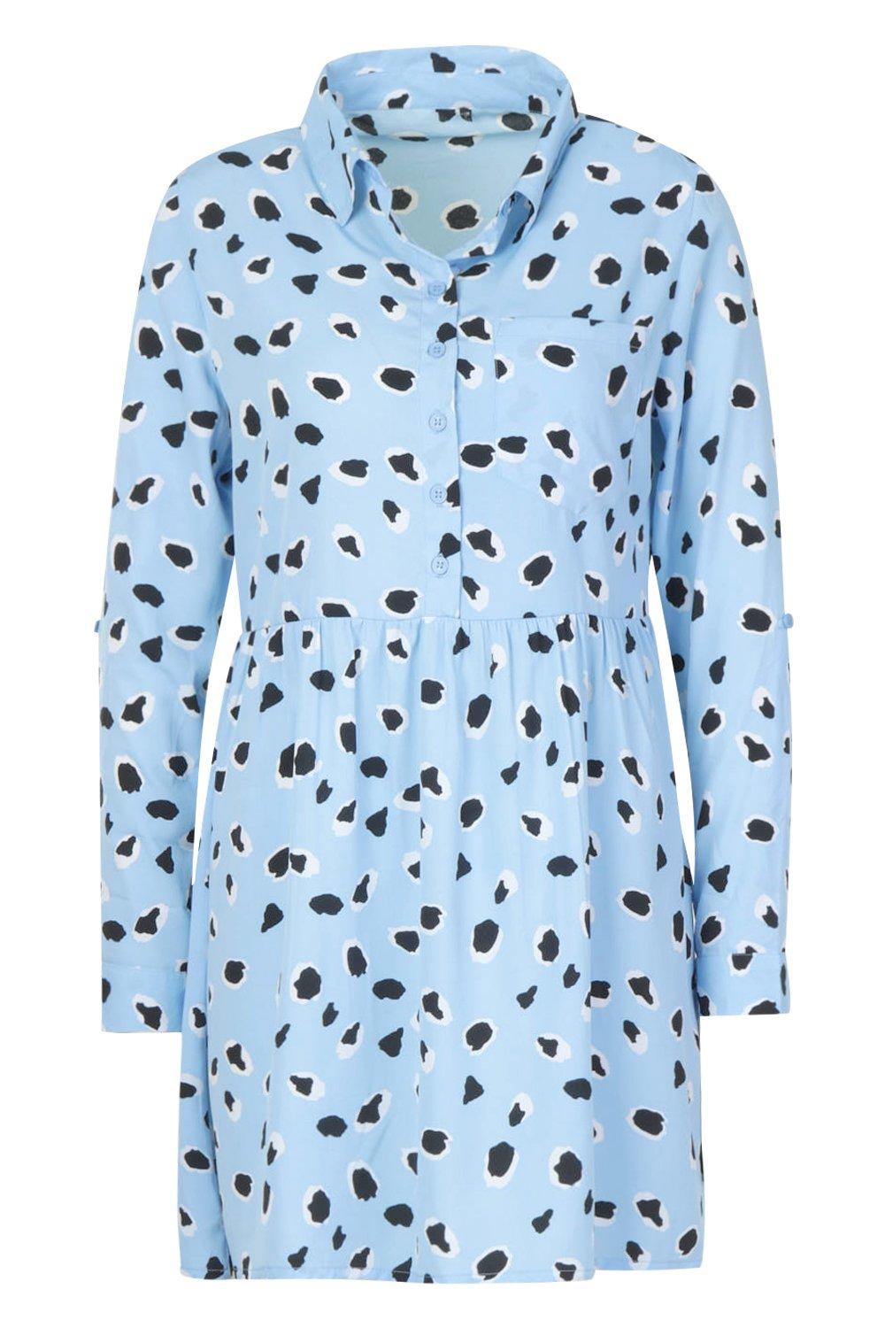 dalmatian shirt dress