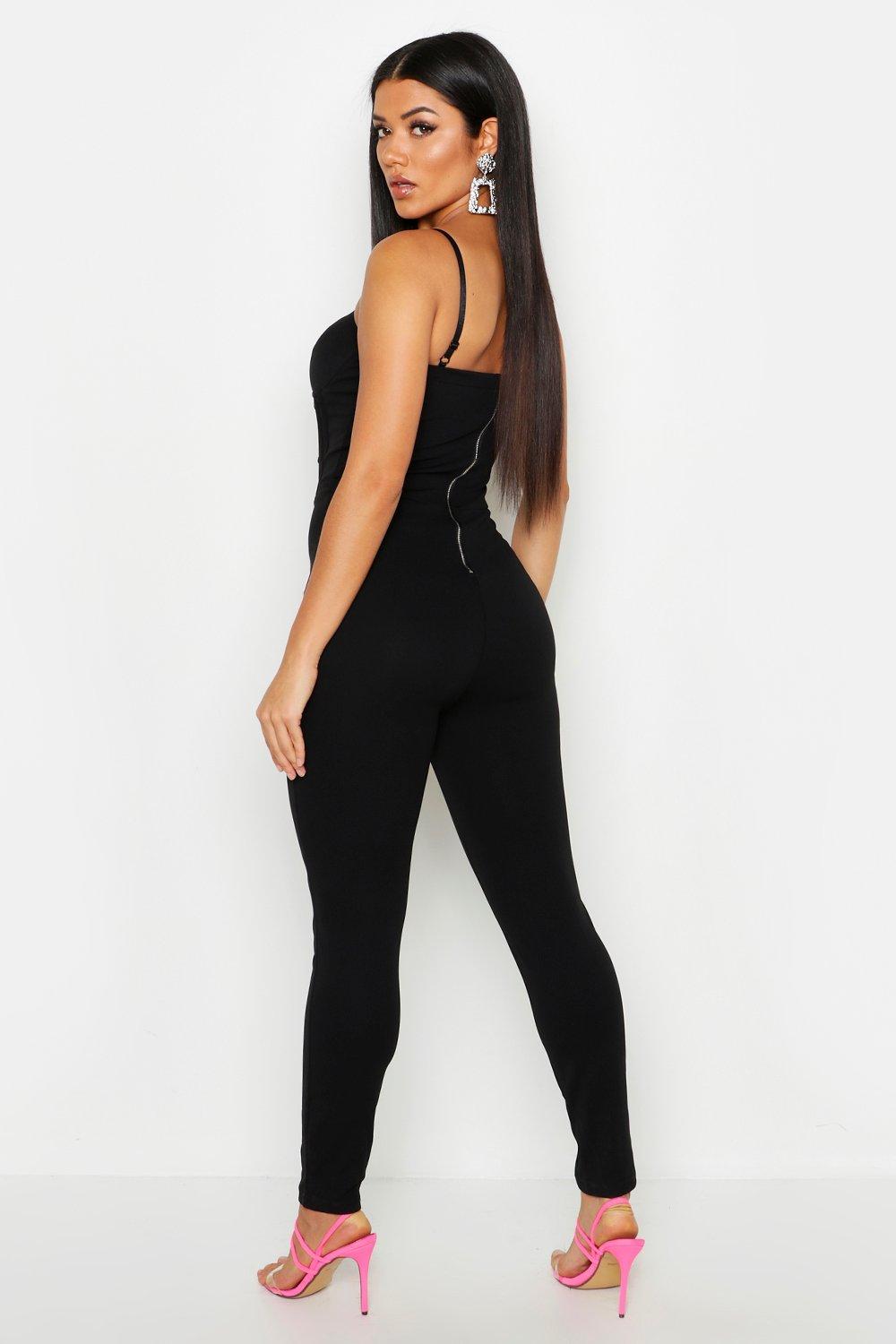 lace front jumpsuit