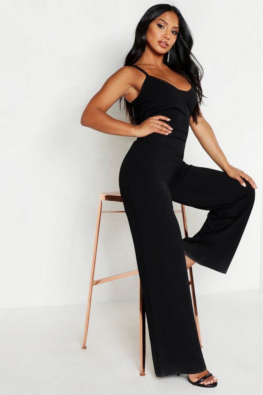 Cupped Strappy Jumpsuit image number 1