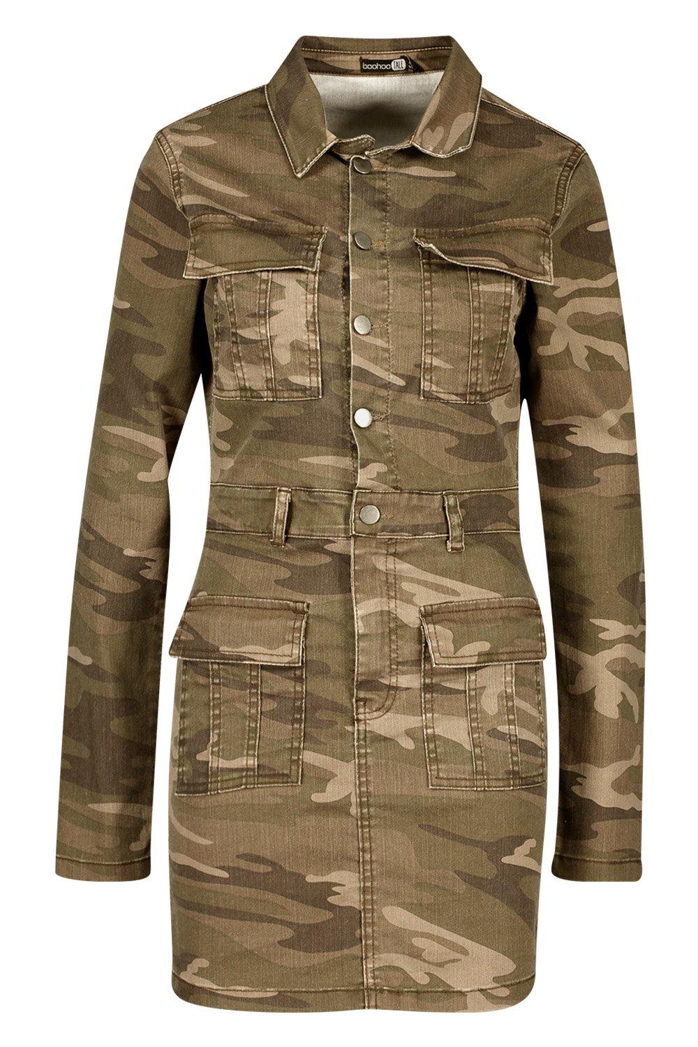 River island utility denim dress sales