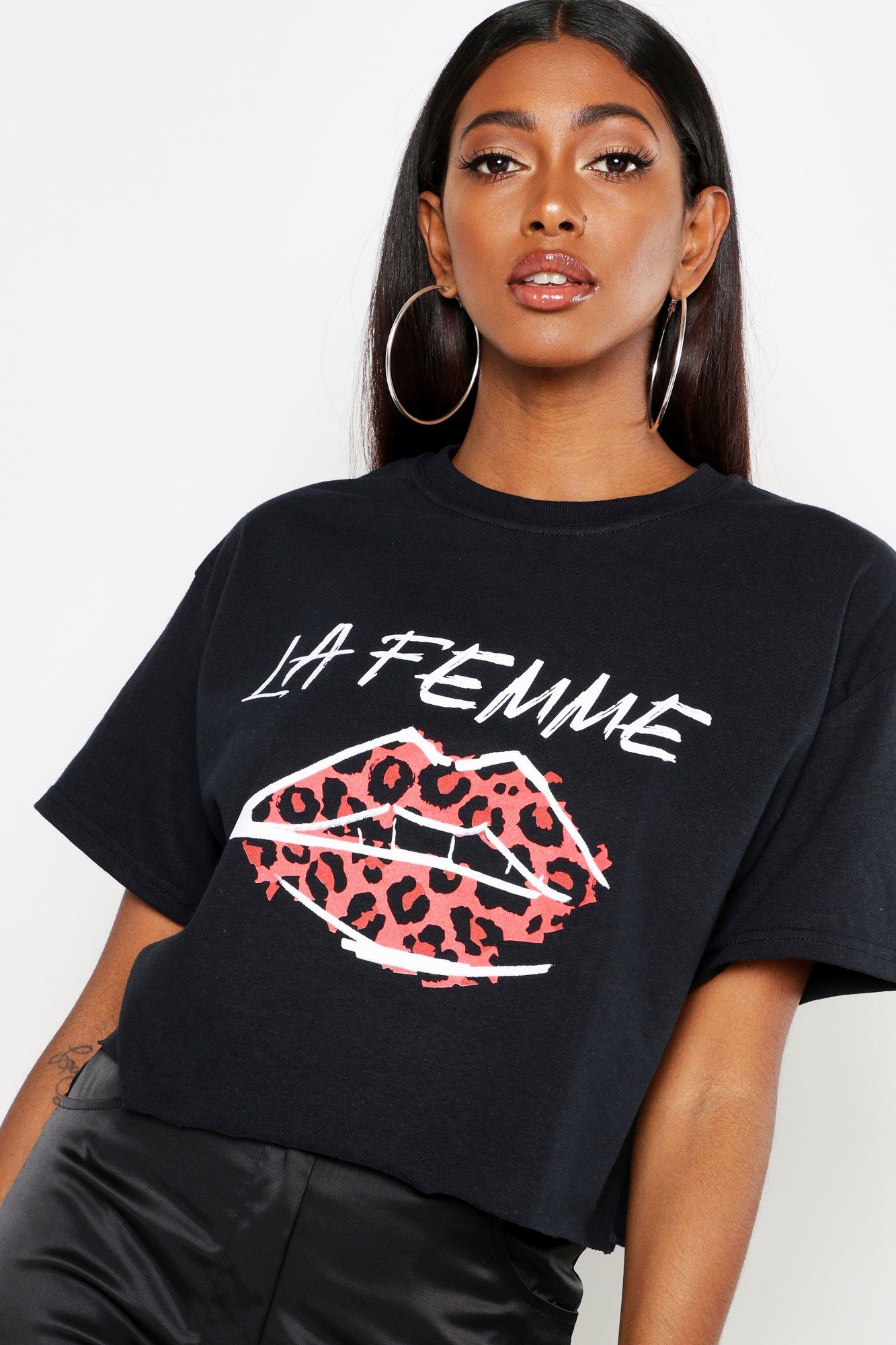 T shirt la femme new arrivals