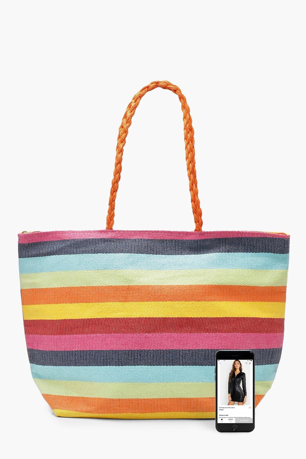 Boohoo discount beach bag