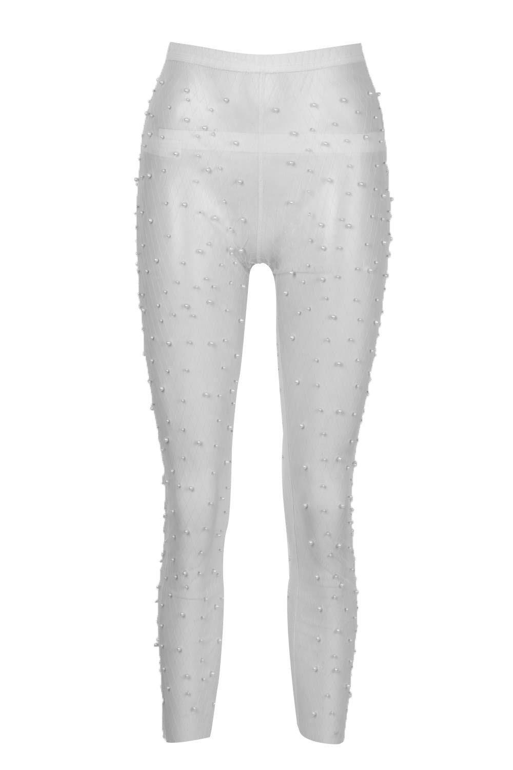 Pearl Embellished Festival Leggings