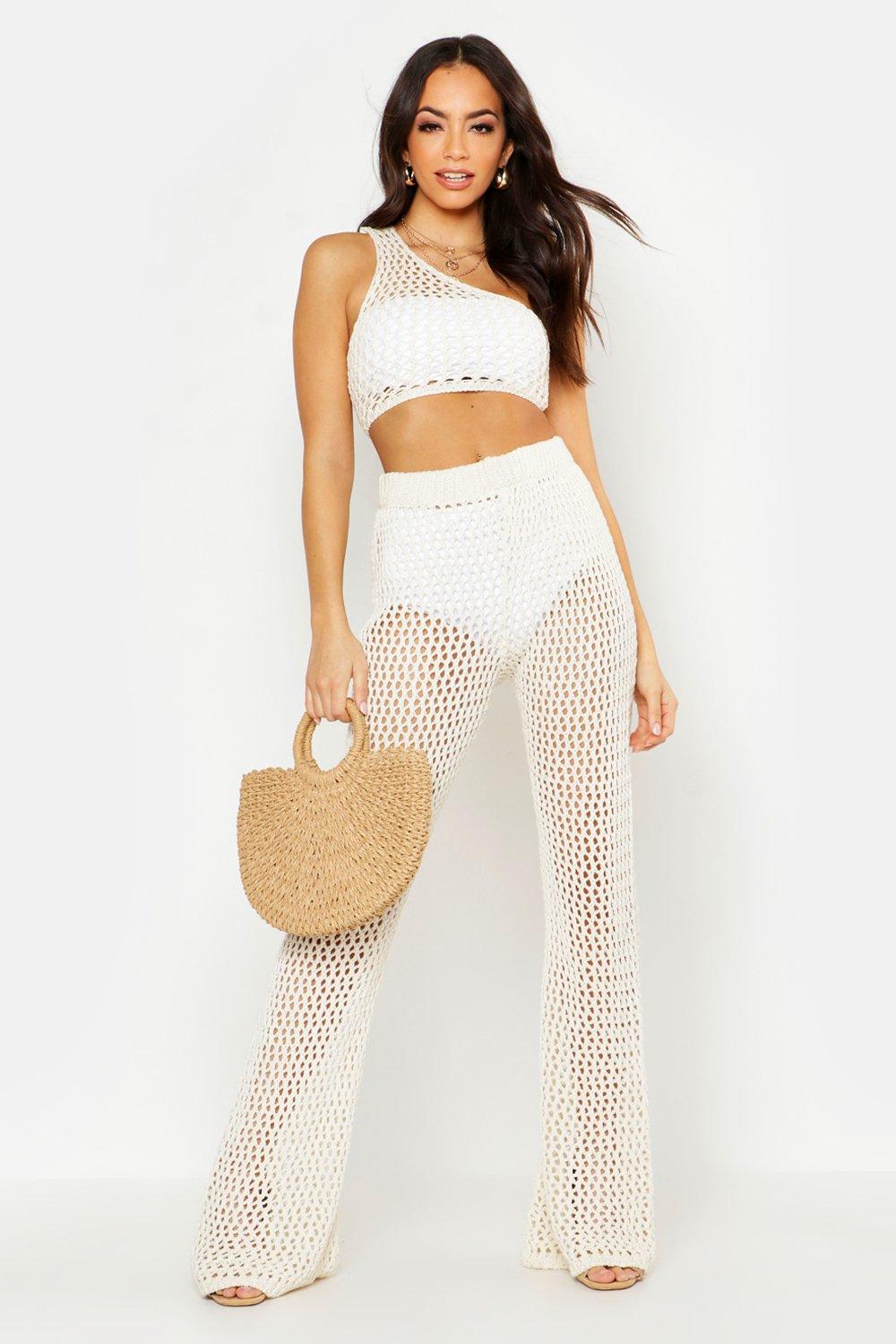 Pantalon de crochet discount mujer